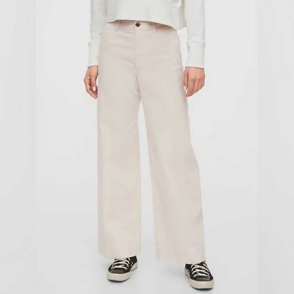 Gap High Rise Wide-Leg Corduroy Pants US 4